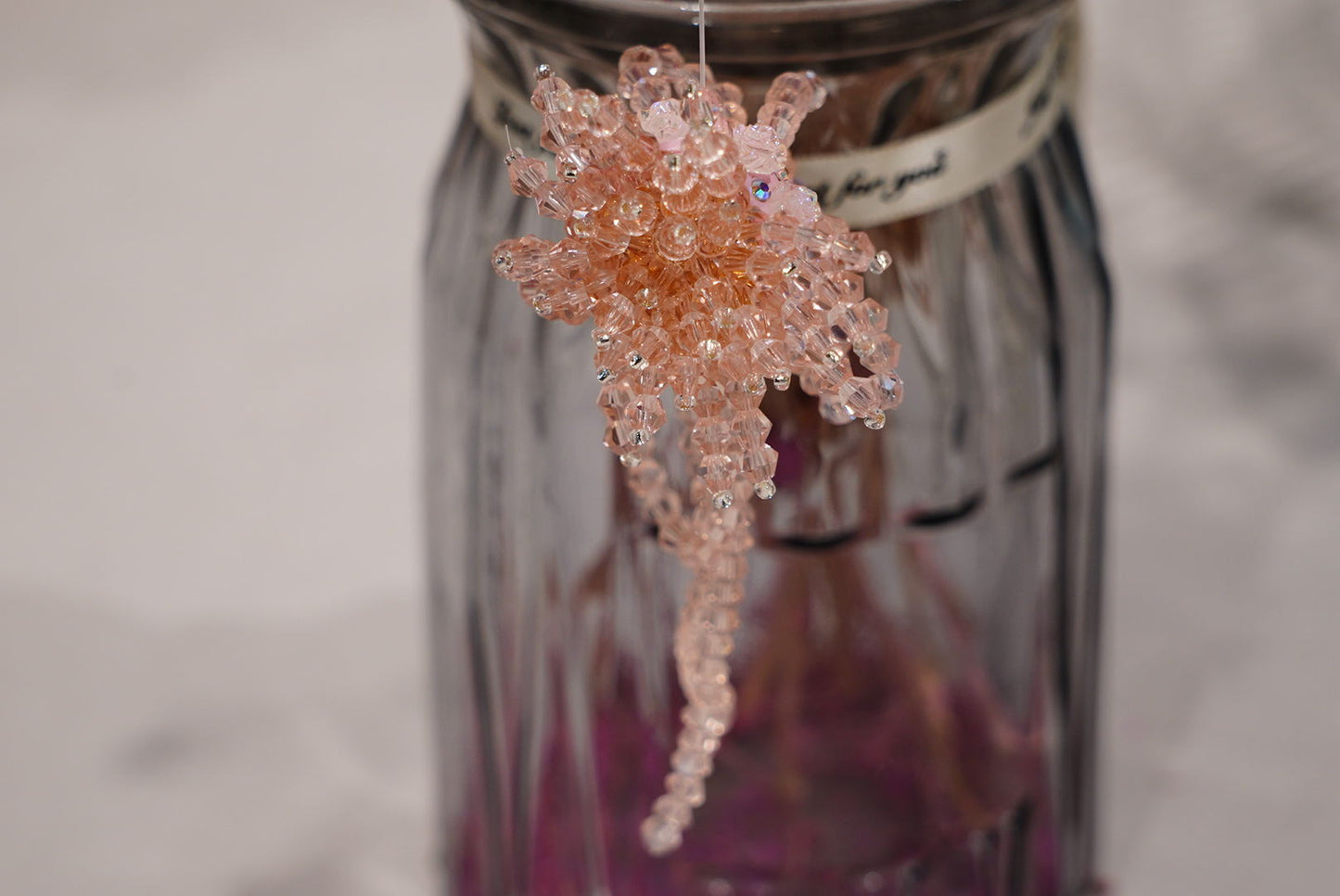 Pink AB Crystal Faceted Beads Strands – Sparkly Glass Beads for Jewelry Making