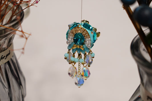 Clear AB Irregular Faceted Crystal Beads Strand – Statement Glass Beads for Jewelry Making