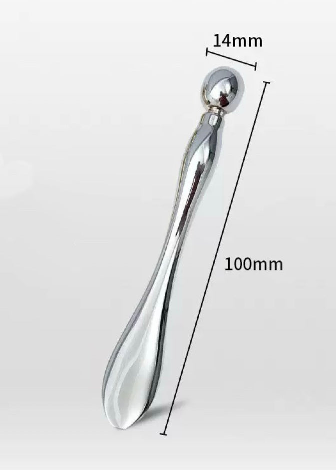 Metal Eye Cream Massage Stick, Essential Oil Guiding Stick, Facial Cream Spoon, Beauty Massager Tool for Eye Mask Skincare