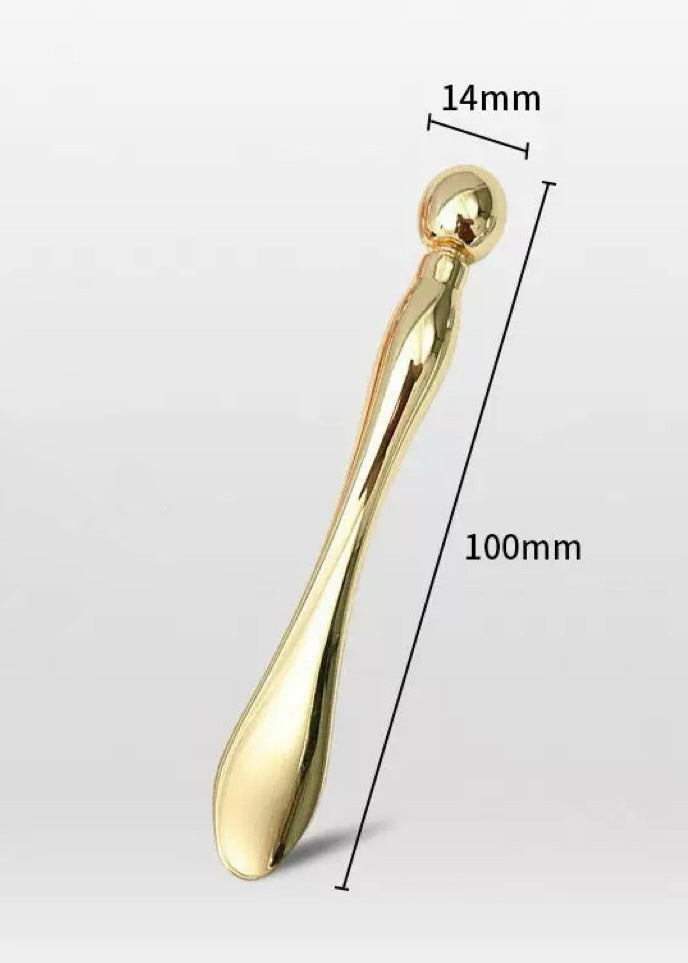 Metal Eye Cream Massage Stick, Essential Oil Guiding Stick, Facial Cream Spoon, Beauty Massager Tool for Eye Mask Skincare