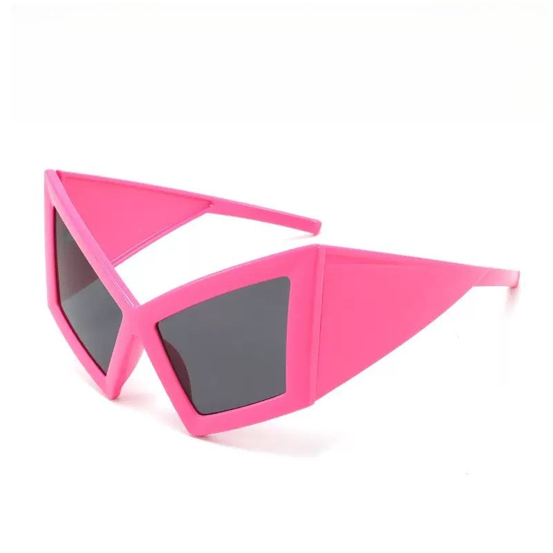 Futuristic Geometric Sunglasses for Women – Bold Statement Fashion Sun Glasses