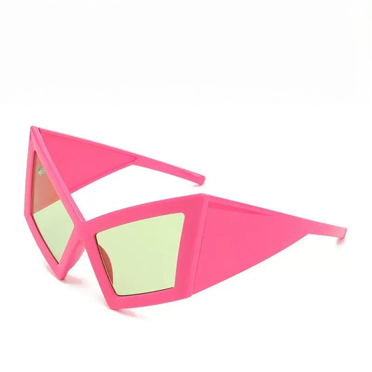 Futuristic Geometric Sunglasses for Women – Bold Statement Fashion Sun Glasses