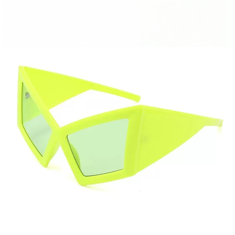 Futuristic Geometric Sunglasses for Women – Bold Statement Fashion Sun Glasses
