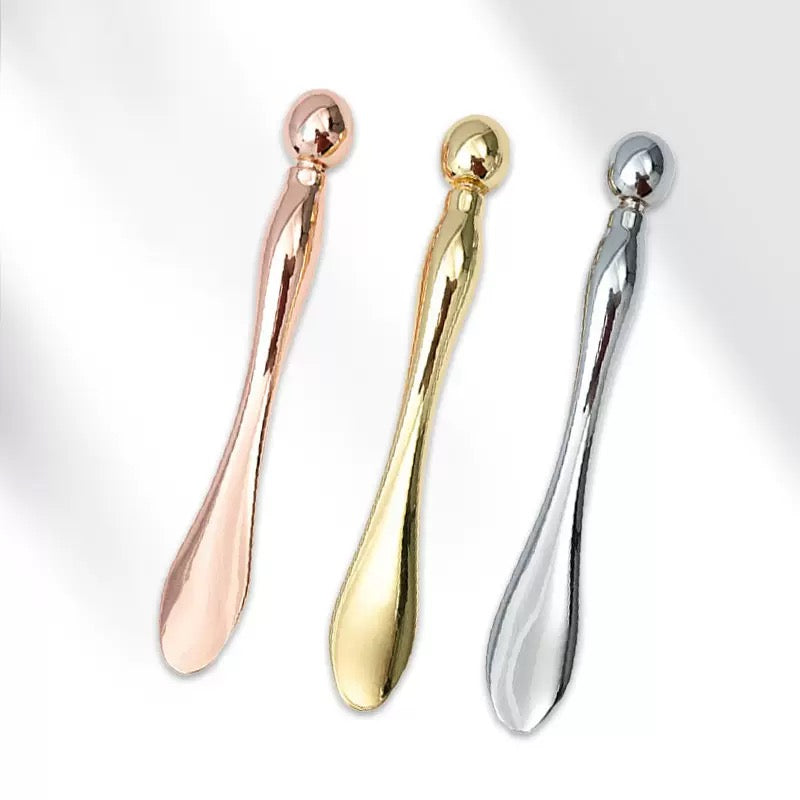 Metal Eye Cream Massage Stick, Essential Oil Guiding Stick, Facial Cream Spoon, Beauty Massager Tool for Eye Mask Skincare