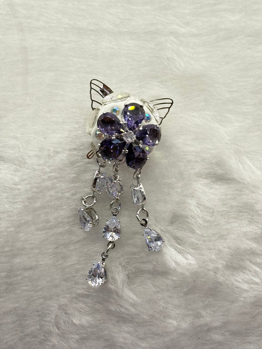 Luxury Crystal Flower DIY Jewelry Component – Statement Design