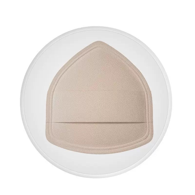 Shield‑Shaped Milk Skin Powder Puff With Box, Wet Dry Use Makeup Sponge, Low Powder Absorption for Foundation BB Cream Air Cushion