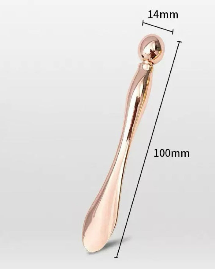 Metal Eye Cream Massage Stick, Essential Oil Guiding Stick, Facial Cream Spoon, Beauty Massager Tool for Eye Mask Skincare